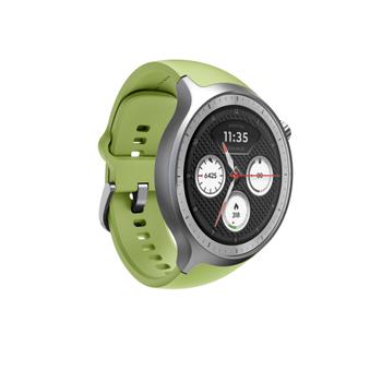 MOTOROLA a Moto Watch - Matte silver - smart watch with band - silicone - pantone herbal garden - display 1.4" - 4 GB - Bluetooth - 40 g (PG38C08264)