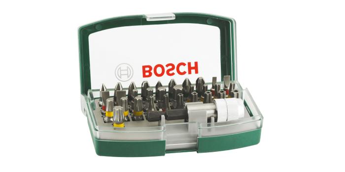 Bosch spissett for skrutrekker - 32 deler (2607017063)