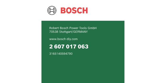 Bosch spissett for skrutrekker - 32 deler (2607017063)