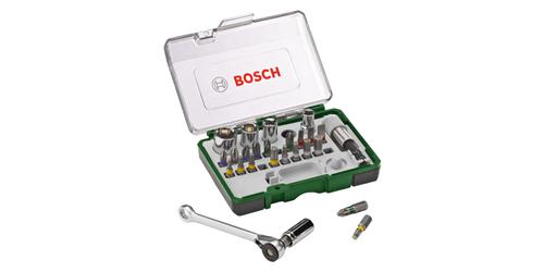 BOSCH Prom 27-pcs. Screwdriver Bit and Ratchet Set (2607017160)