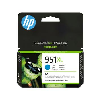 HP 951XL - Høy ytelse - cyan - original - blekkpatron (CN046AE#BGY)