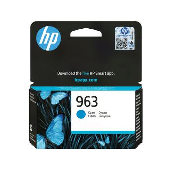 HP 963 Cyan Original Ink Cartridge (3JA23AE#BGX)