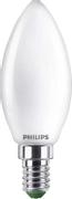 PHILIPS LED pære B35 Kerte 2,3W827 (40W) mat E14