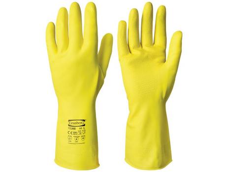 GRANBERG Gummihanske GRANBERG 0400A latex S gul (112.0400-S)
