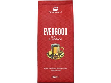 EVERGOOD Kaffe EVERGOOD filtermalt 250g (1432731*24)
