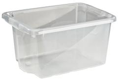 EMO Oppbevaringsboks 33L transparent plast