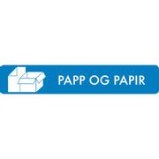 bica Kildesorteringsmagnet Papp og papir16x3