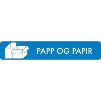 bica Kildesorteringsmagnet Papp og papir16x3 (129-305015)