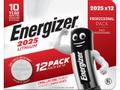ENERGIZER Batteri ENERGIZER Lithium CR2025 (12)