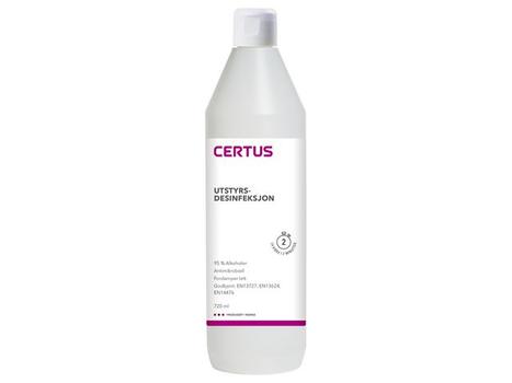 Certus Utstyrsdesinfeksjon CERTUS 95% 0,72L (FD103)