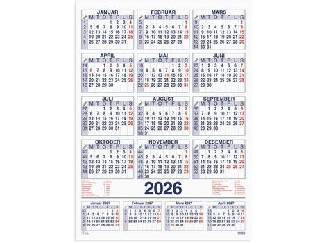 GRIEG Plakatkalender GRIEG 2026 59x80 cm (98402026)