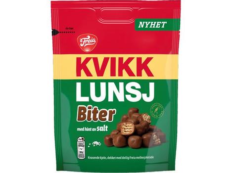 FREIA Sjokolade FREIA Kvikk lunsj biter 130g (4316007)