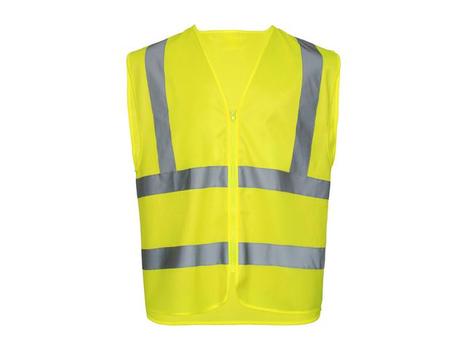 LYNGSØE RAINWEAR Refleksvest LYNGSØE LR1057 M/L gul (LR1057-53 M/L)