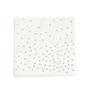 JOKER Serviett JOKER 33x33 cm hvit/sølv (16)