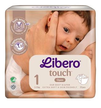 LIBERO Bleie LIBERO Touch åpen 2-5kg S1 (22) (7977)
