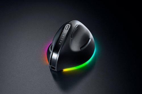 RAZER Pro Click V2 Vertical edition Trådløs gamingmus USB / USB C, trådløs, 30000 DPI, høyrehånd,  Focus Pro optisk sensor (RZ01-05250100-R3G1)