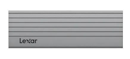 LEXAR E6 - Storage enclosure - M.2 Card (PCIe NVMe & SATA) - USB-C 3.2 (Gen 2) (LPAE06N-RNBNG)