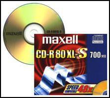 MAXELL Cd-R 700Mb 52X (MX624006)