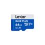 LEXAR Blue Plus 64 Gb Microsdxc 