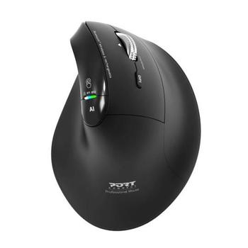PORT DESIGNS MOUSE ERGONOMIC RCHRG BT RF ERGO AUDITOR (910204)