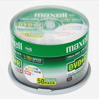 MAXELL Dvd+R 4.7 Gb 50 Pc(S) (MX275702)