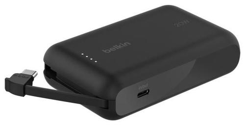 BELKIN POWER BANK 10K WITH INTEGRATED CA (BPB021HQBK)