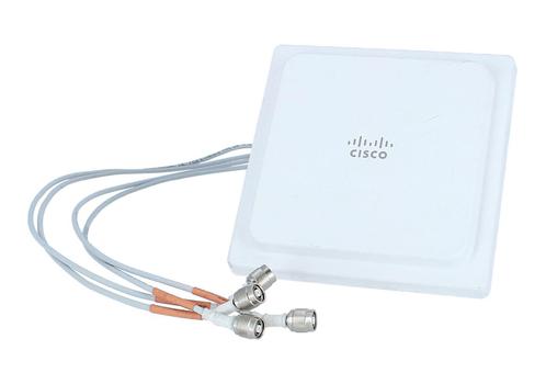 CISCO 2.4G 2 DBI/5G 4 DBI CEILING OMNI ANT 4-PORTRP-TNC SELF ID ACCS (AIR-ANT2524V4C-RS=)