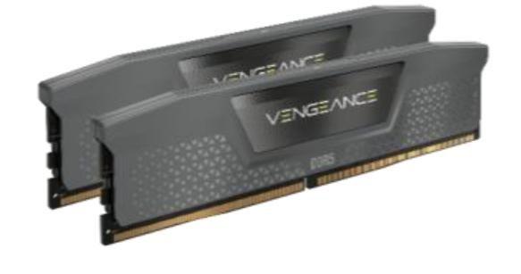 CORSAIR VENGEANCE 64GB 2x32GB DDR5 5600MT/s DIMM CL40-44-44-90 1.25V AMD EXPO & Intel XMP - Gray (CMK64GX5M2D5600Z40)