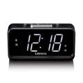 LENCO Radio Clock Analog Black