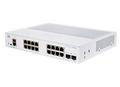 CISCO Business 350 Series CBS350-16T-E-2G - Switch - L3 - Managed - 16 x 10/100/1000 + 2 x Gigabit SFP - rack-mountable - remanufactured