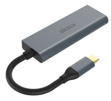 AKASA Laptop Dock/Port Replicator  (AK-CBCA19-18BK)