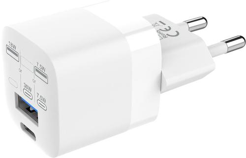 VISION USB A+C 30w Charger with EU Plug (TC-PUSBEU/30)