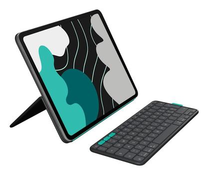 LOGITECH FLIP FOLIO For iPad Pro & AIR 13"- GRAPHITE - US (920-013388)