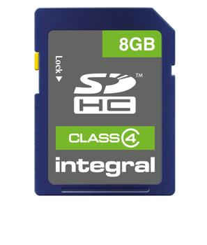 INTEGRAL 8Gb Sdhc Mlc Flash Cl4 (INSDH8G4V2)