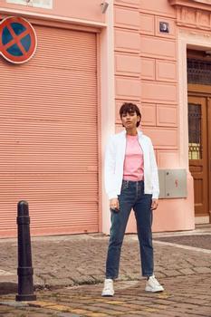 CLIQUE Cardigan CLIQUE Classic dame L blå (021049-580-6)