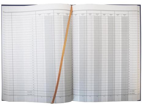 OEM Protokoll A4 80g  rubrikkbok 96 blad (2711007319)