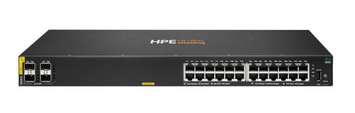 Hewlett Packard Enterprise HPE Aruba Networking CX 6000 24p 10M/ 100M/ 1G Class4 PoE 4p SFP 1G 370W Switch (R8N87B)