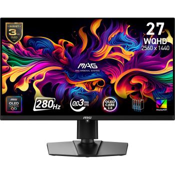 MSI Computer Monitor 67.3 Cm (MAG 271QP QD-OLED X28)