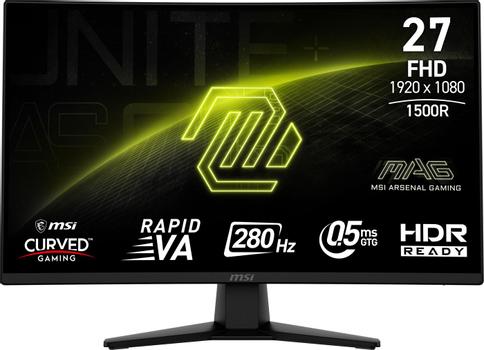 MSI Mag 274Cxf Computer Monitor  (9S6-3CE31T-004)
