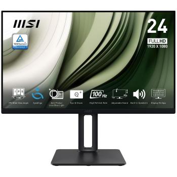 MSI Pro Mp245Pg 24 Inch Monitor,  (9S6-3PC19M-003)