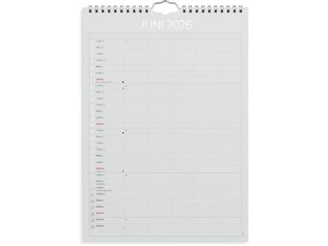 GRIEG Familiekalender GRIEG 2026 Color A4 (98207226)