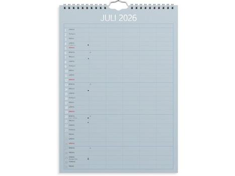 GRIEG Familiekalender GRIEG 2026 Color A4 (98207226)