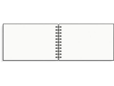 GRIEG Skissebok GRIEG A5 liggende sort (267020)