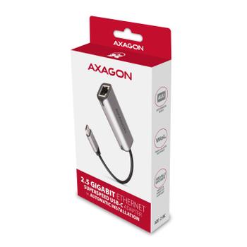 AXAGON 2.5 Gigabit Ethernet USB-C External Network Adapter (ADE-25RC)