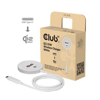 CLUB 3D Qi2 25W Wireless Charger (CAC-3026)