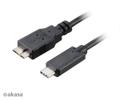AKASA C/Micro-B, 1M Usb Cable Usb 