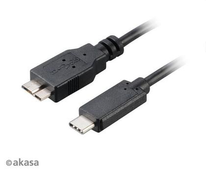 AKASA C/ Micro-B,  1M Usb Cable Usb (AK-CBUB29-10BK)