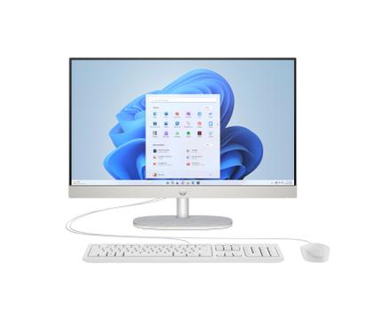 HP All-in-One Touch PC 24-cr0242ng [60,5cm (23,8) FHD-Display,  Intel Core i3 N300, 8GB RAM, 256GB SSD, DOS] (D17V5EA#ABD)