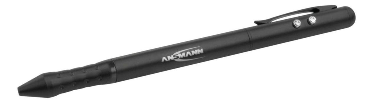 ANSMANN Laser Pointer 650 Nm Black (1600-0269)