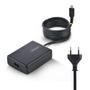 STARTECH 100W USB-C Laptop Charger with 1.5m Tethered USB-C Cable Power Adapter Brick for Dell XPS ProBook MacBook Pro